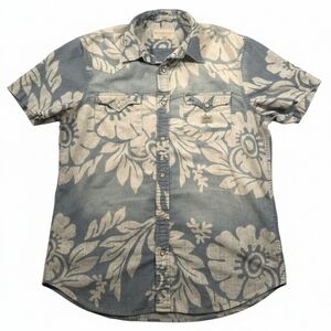 Denim & Supply Ralph Lauren Floral Pearl Snap Western Shirt - L